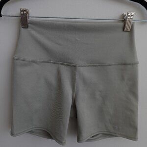 5" Airbrush High-Waist Biker Short, Color Limestone